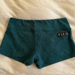 Fleo heather teal original shorts